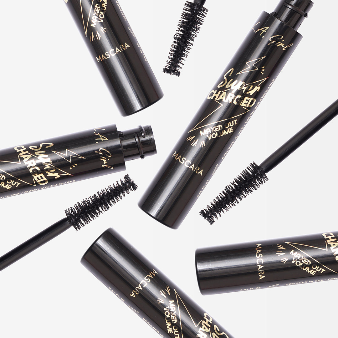 L.A. Girl Super Charged Maxed Out Volume Mascara-Black