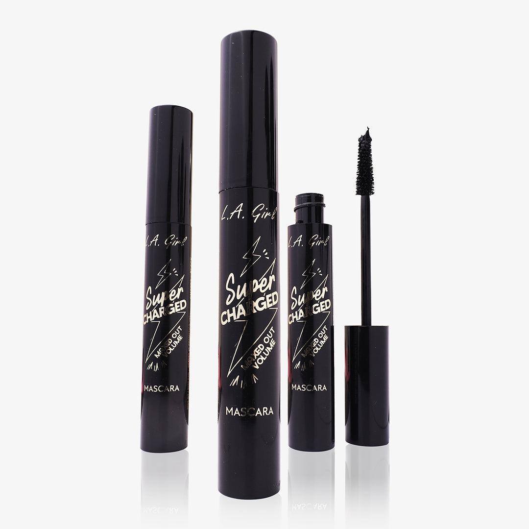 L.A. Girl Super Charged Maxed Out Volume Mascara-Black