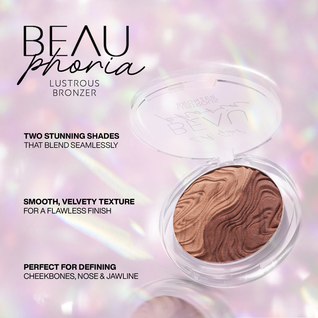 L.A Girl BeauPhoria 1 Satin Bronzer Powder Palette