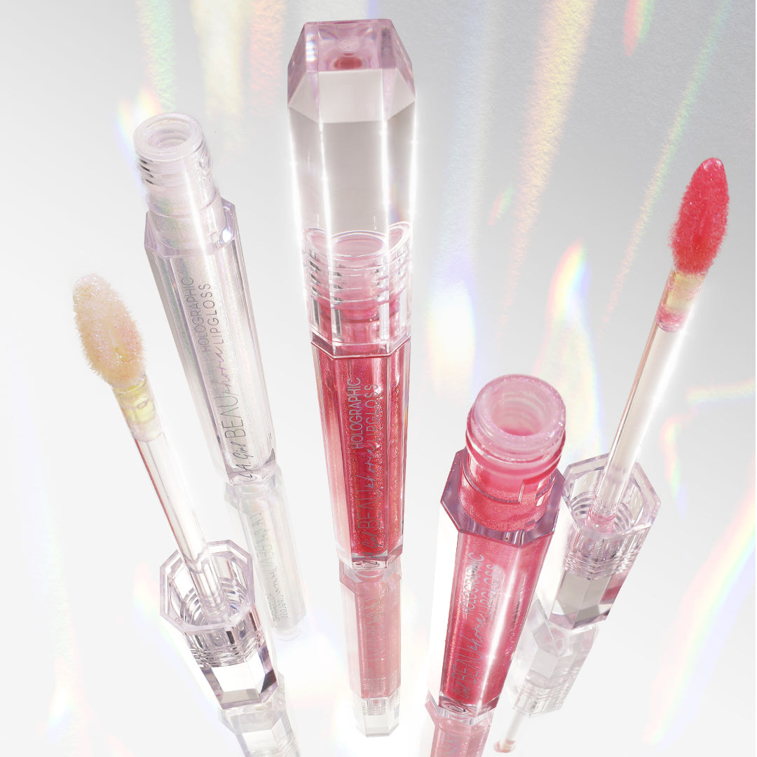 L.A Girl BeauPhoria 3Pc Holographic Lipgloss Set