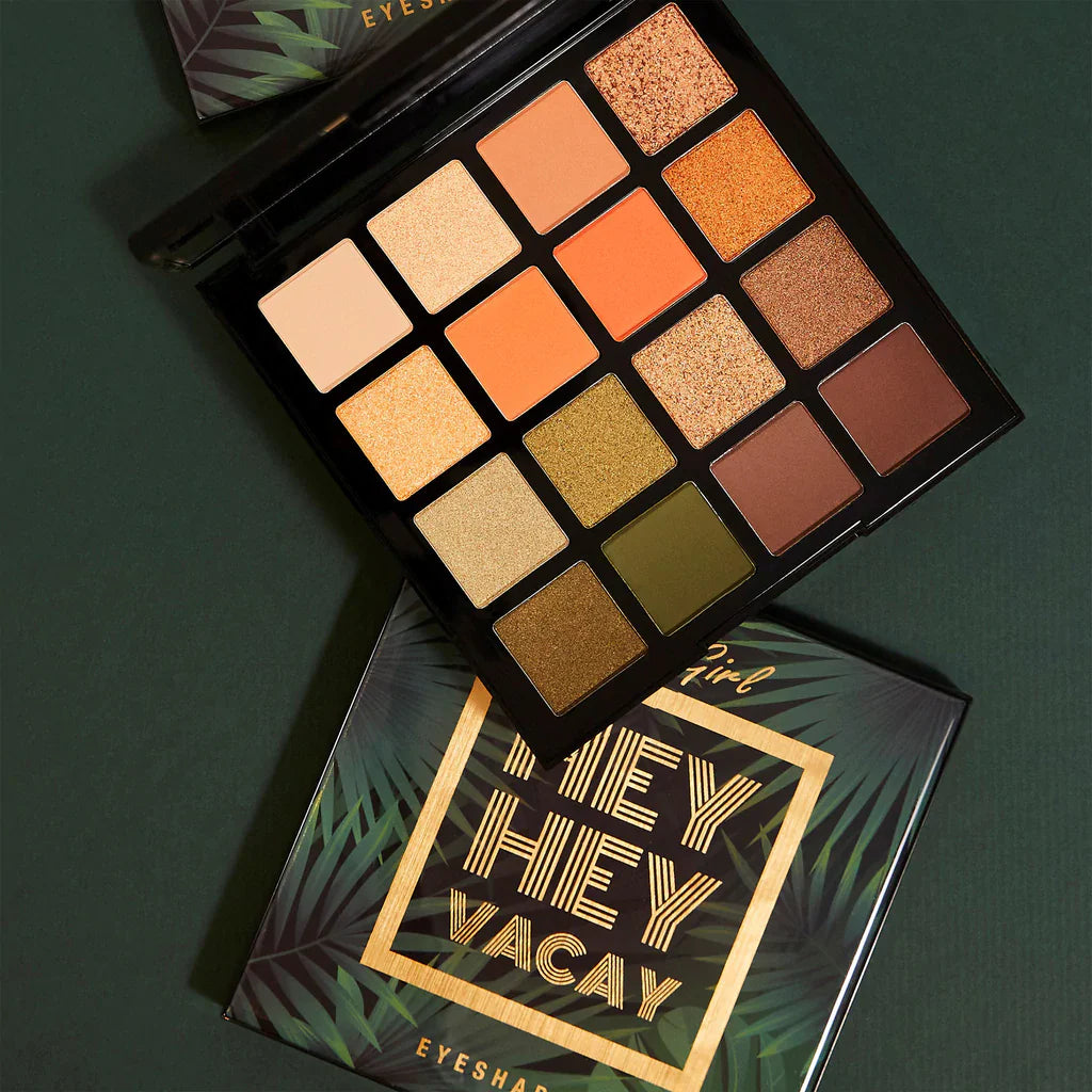 Eyeshadow Palette Under The Palms Green Cover
