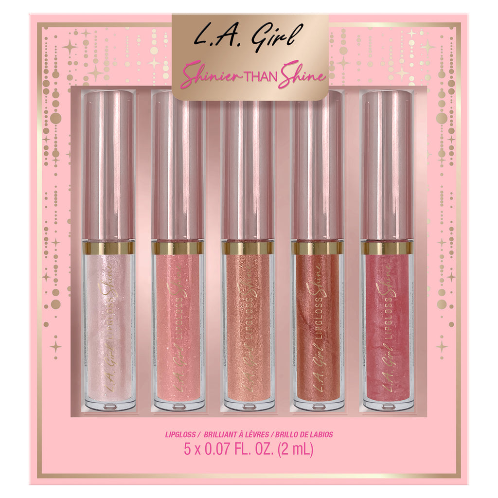 Shinier Than Shine 5pc Lipgloss Set