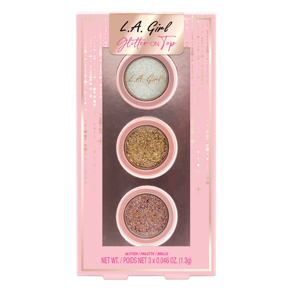 Glitter On Top 3pc Glitter Topper Set