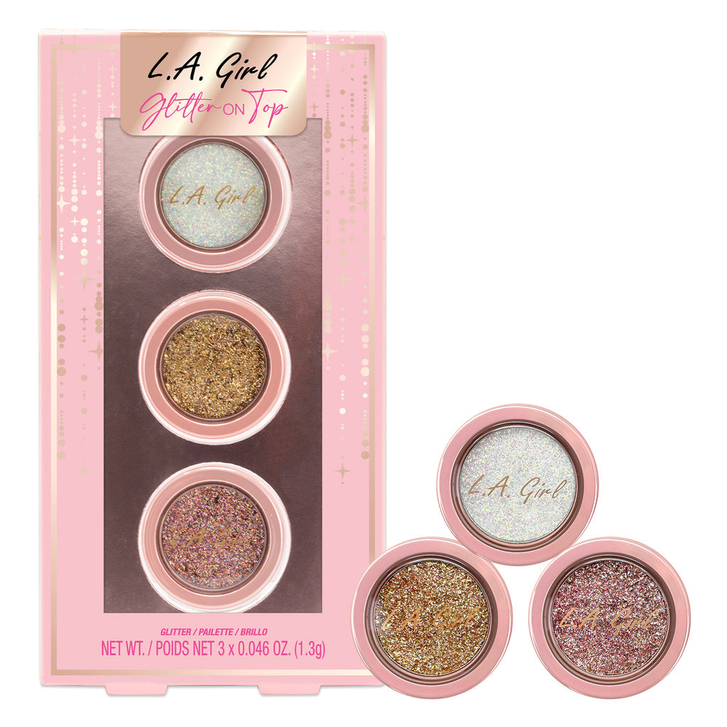 Glitter On Top 3pc Glitter Topper Set